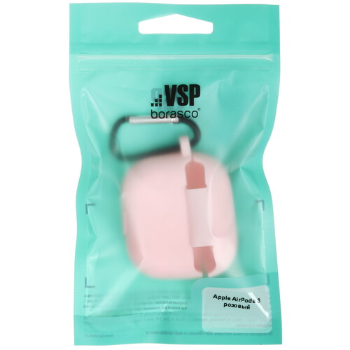 Купить Чехол Borasco для Apple AirPods 3, Axxa AB-01, Deppa Air Nova, Kenshi AP-W03, розовый  5603067. Характеристики, отзывы и цены в Донецке
