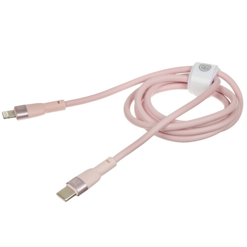 Купить Кабель круглый ВСЕГАЗИН Lightning 8-pin - USB 2.0 Type-A розовый 1 м  5482483. Характеристики, отзывы и цены в Донецке