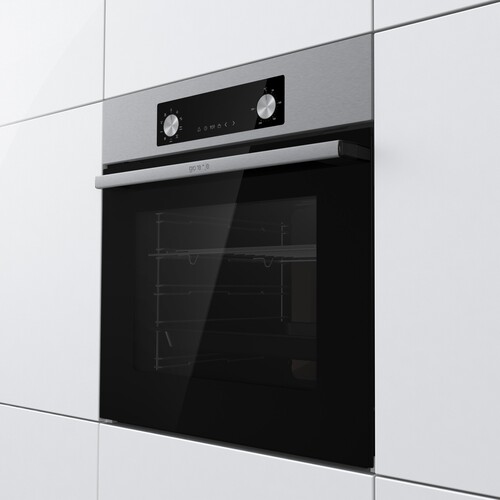 Купить Электрический духовой шкаф Gorenje BO6737E02NX серебристый  9140407. Характеристики, отзывы и цены в Донецке
