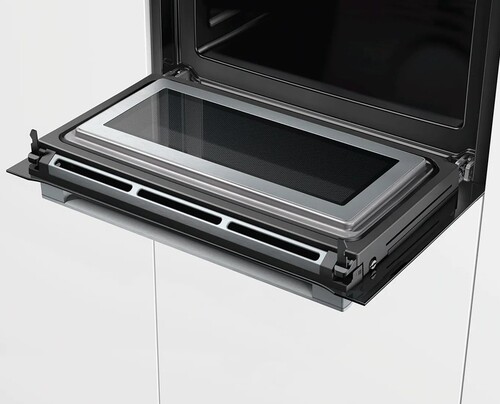 Купить Электрический духовой шкаф Bosch CMG633BB1 черный  5085767. Характеристики, отзывы и цены в Донецке