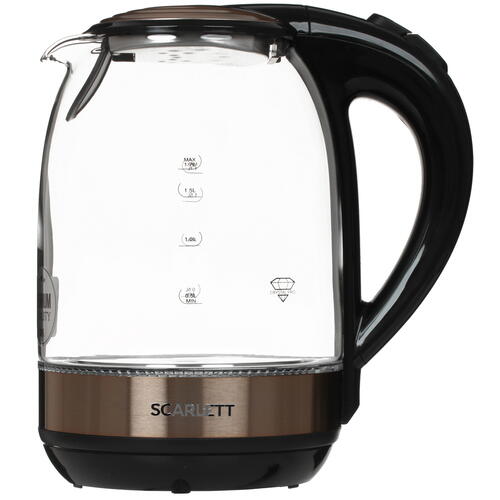 Купить Электрочайник Scarlett SC-EK27G81 бронзовый  5335320. Характеристики, отзывы и цены в Донецке