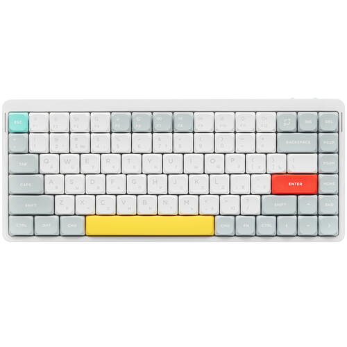 Купить Клавиатура проводная + беспроводная Nuphy AIR75v2 [AIR75v2-IW-1]  5449726. Характеристики, отзывы и цены в Донецке