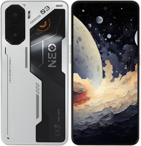 Купить 6.8" Смартфон Nubia Neo 3 5G 256 ГБ серебристый  5623382. Характеристики, отзывы и цены в Донецке