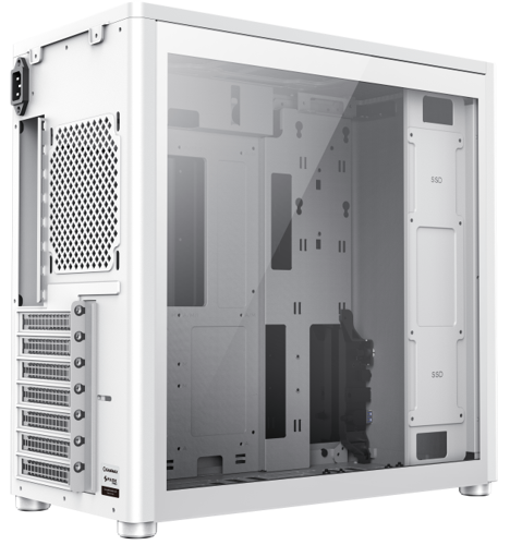 Купить Корпус GameMax Spark Pro Full White [ГС-00007112] белый  9063345. Характеристики, отзывы и цены в Донецке