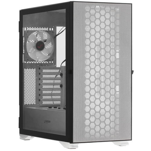 Купить Корпус ARDOR GAMING MSX3 Mesh WG ARGB  белый  5084003. Характеристики, отзывы и цены в Донецке