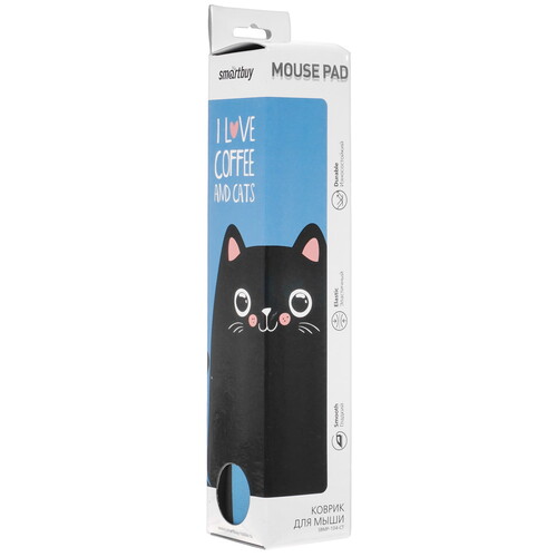 Купить Коврик Smartbuy Cat (S) разноцветный  5012971. Характеристики, отзывы и цены в Донецке