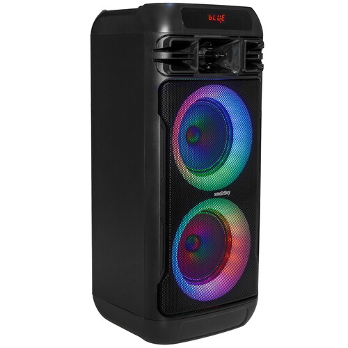 Купить Портативная аудиосистема SmartBuy MEGA BOOM 2, черный  9190221. Характеристики, отзывы и цены в Донецке