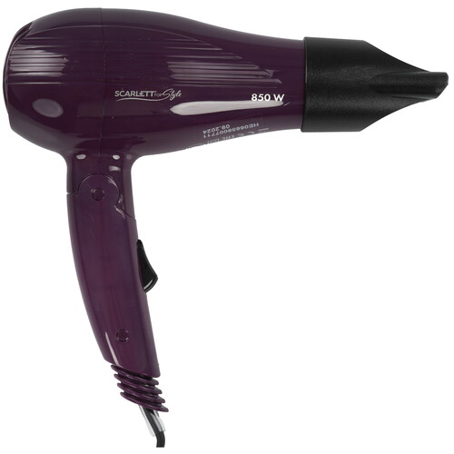 Купить Фен Scarlett SC-HD70T24 фиолетовый/черный  8116549. Характеристики, отзывы и цены в Донецке