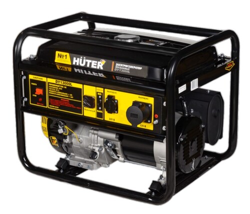 Купить Электрогенератор   бензиновый Huter DY13000L  9229096. Характеристики, отзывы и цены в Донецке