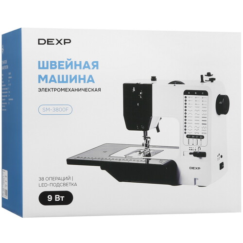 Купить Швейная машина DEXP SM-3800F  9137107. Характеристики, отзывы и цены в Донецке