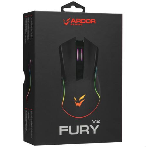 Купить Мышь беспроводная/проводная ARDOR GAMING Fury V2  5450495. Характеристики, отзывы и цены в Донецке