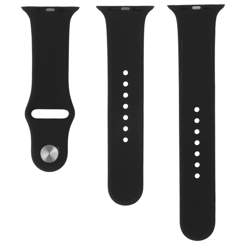 Купить Ремешок Red Line для Apple Watch 42/ 44/ 45mm черный  5608006. Характеристики, отзывы и цены в Донецке