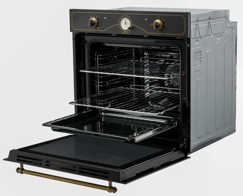 Купить Электрический духовой шкаф DeLonghi CM 9L AN PPP RUS черный  9020263. Характеристики, отзывы и цены в Донецке