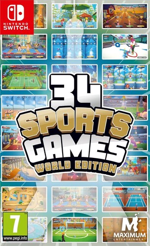 Купить Игра 34 Sports Games - World Edition (Switch)  5465768. Характеристики, отзывы и цены в Донецке