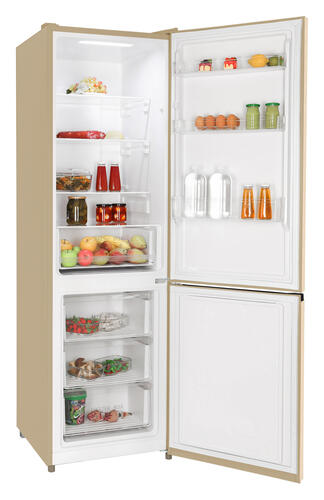 Купить Холодильник с морозильником  Nordfrost RFC 390D NFYm бежевый  9069208. Характеристики, отзывы и цены в Донецке
