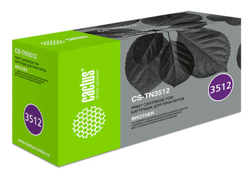 Купить Картридж лазерный Cactus CS-TN3512 черный, с чипом  8159068. Характеристики, отзывы и цены в Донецке
