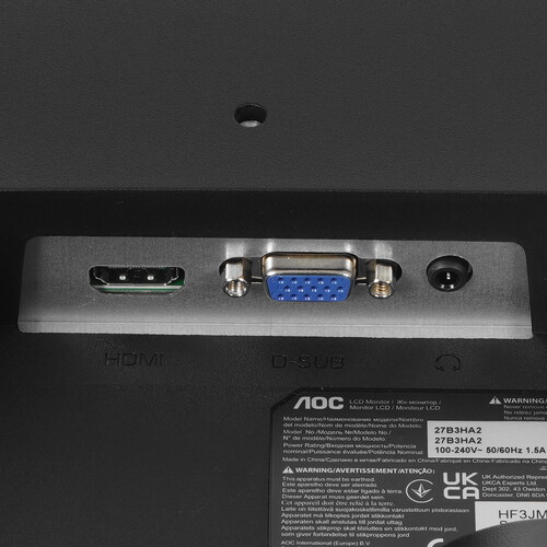 Купить 27" Монитор AOC 27B3HA2 черный  5458810. Характеристики, отзывы и цены в Донецке