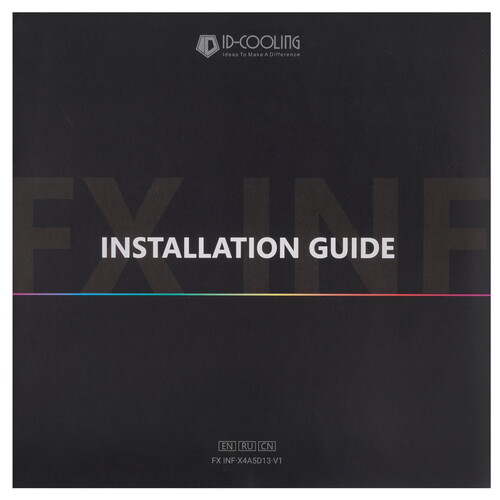 Купить Система охлаждения ID-COOLING FX240 INF  белая  5485350. Характеристики, отзывы и цены в Донецке