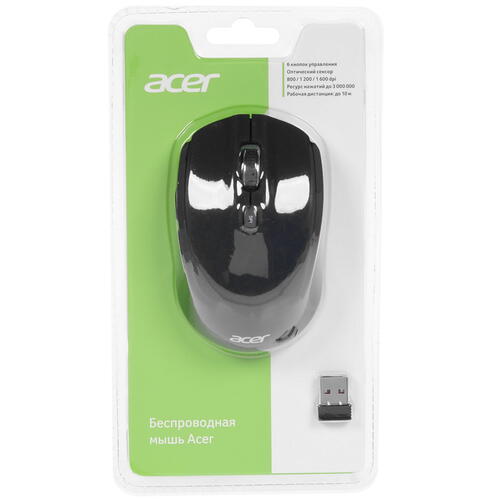 Купить Мышь беспроводная Acer OMR040  4707632. Характеристики, отзывы и цены в Донецке