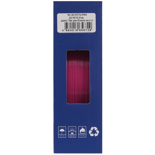 Купить Пластик NVPRINT PETG Pink  9158644. Характеристики, отзывы и цены в Донецке