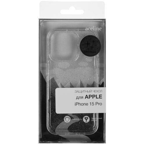 Купить Накладка  Aceline Shiny для Apple iPhone 15 Pro прозрачный  5423956. Характеристики, отзывы и цены в Донецке