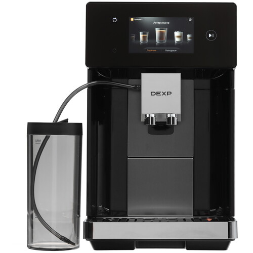 Купить Кофемашина автоматическая DEXP DAM-159AGC черный  9275035. Характеристики, отзывы и цены в Донецке
