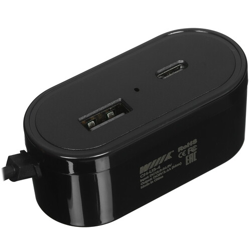 Купить Автомобильное ЗУ WIIIX CH-U3-4 черный  5485346. Характеристики, отзывы и цены в Донецке