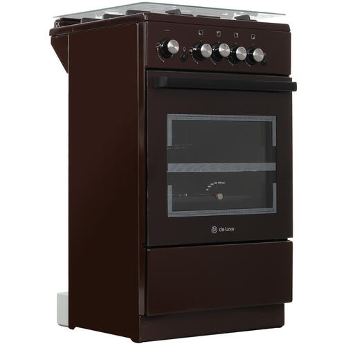 Купить Газовая плита De Luxe 5040.32Г (КР) ЧР 014 коричневый  8195615. Характеристики, отзывы и цены в Донецке