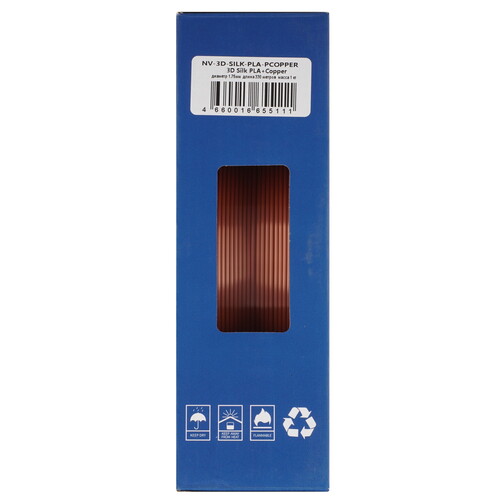 Купить Пластик NVPRINT Silk PLA+Copper  9158591. Характеристики, отзывы и цены в Донецке