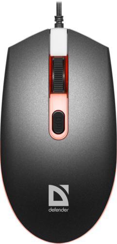 Купить Мышь проводная Defender Dot MB-986 [52986] черный  9911274. Характеристики, отзывы и цены в Донецке