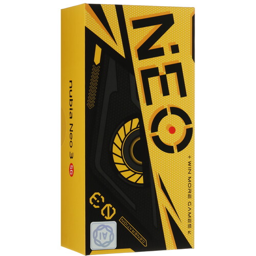 Купить 6.8" Смартфон Nubia Neo 3 5G 256 ГБ черный  5623377. Характеристики, отзывы и цены в Донецке
