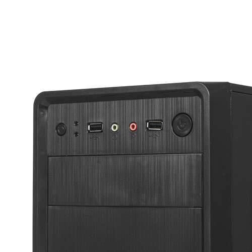 Купить Корпус ExeGate XP-401-XP500 [EX283733RUS] черный  8188140. Характеристики, отзывы и цены в Донецке