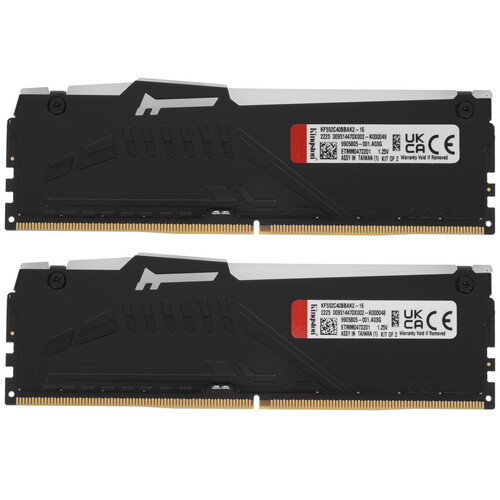 Купить Оперативная память Kingston FURY Beast Black RGB  5049419. Характеристики, отзывы и цены в Донецке