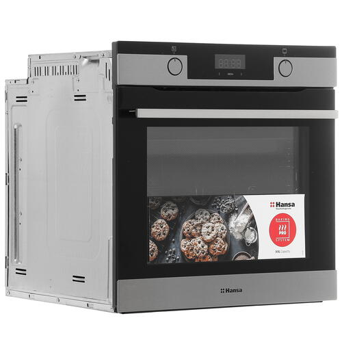 Купить Электрический духовой шкаф Hansa BOEI683020 серебристый  1299621. Характеристики, отзывы и цены в Донецке