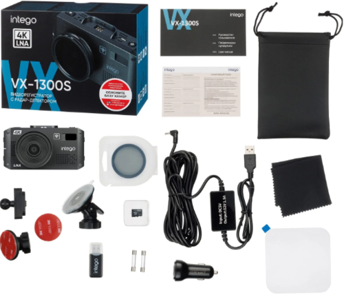 Купить Видеорегистратор с радар-детектором INTEGO VX-1300S  9290764. Характеристики, отзывы и цены в Донецке