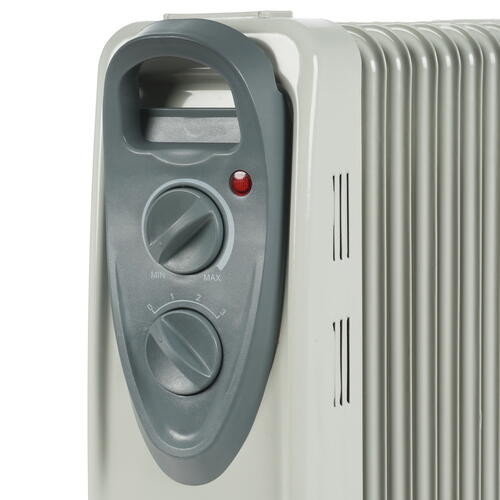 Купить Масляный обогреватель Ресанта ОМ-12А белый  9915363. Характеристики, отзывы и цены в Донецке