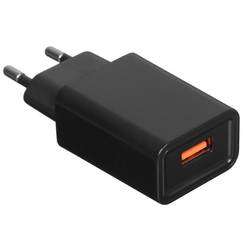 Купить Сетевое зарядное устройство GoPower GP1U черный  5479648. Характеристики, отзывы и цены в Донецке