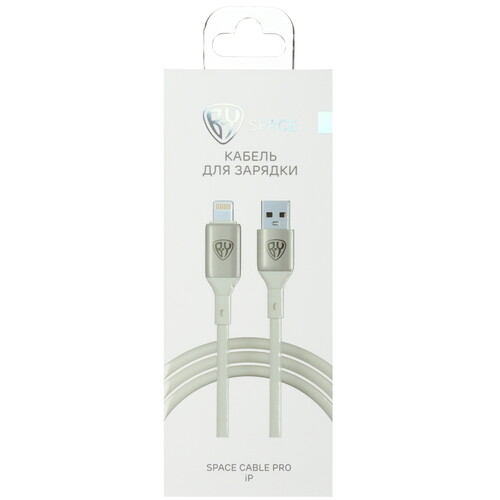 Купить Кабель круглый BY Lightning 8-pin - USB 2.0 Type-A белый 1 м  5482174. Характеристики, отзывы и цены в Донецке