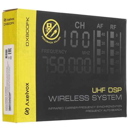 Купить Радиосистема Axelvox DX800FK  9310757. Характеристики, отзывы и цены в Донецке