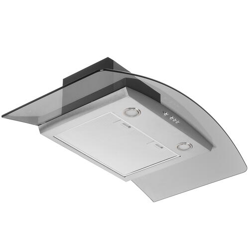 Купить Вытяжка каминная Elikor Аметист 90Н-650-К3Д серебристый/прозрачный  1222381. Характеристики, отзывы и цены в Донецке