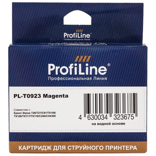 Купить Картридж ProfiLine PL-T0923 пурпурный  9128926. Характеристики, отзывы и цены в Донецке