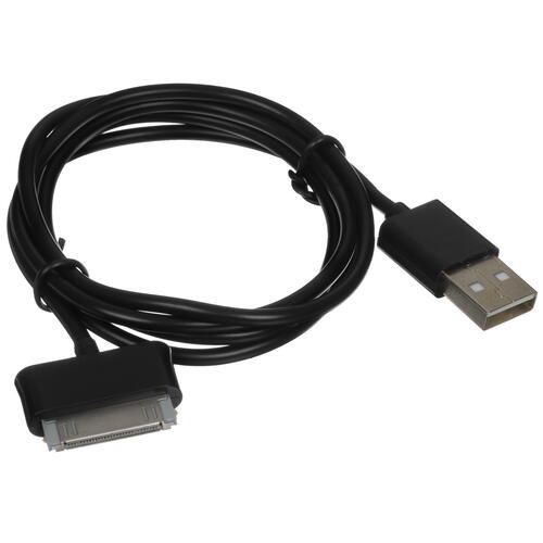Купить Кабель круглый FinePower 30-pin Samsung - USB 2.0 Type-A черный 1 м  5400195. Характеристики, отзывы и цены в Донецке