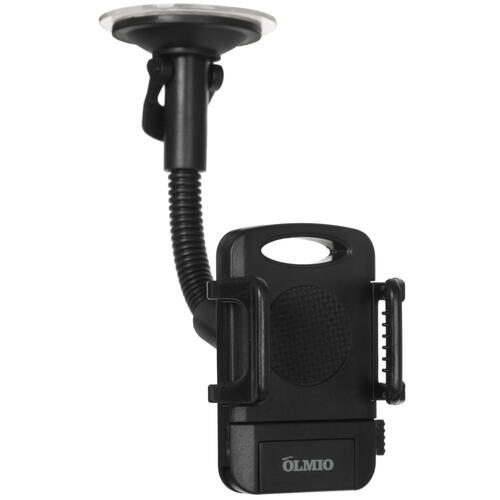 Купить Держатель автомобильный Olmio Grip черный  4818365. Характеристики, отзывы и цены в Донецке
