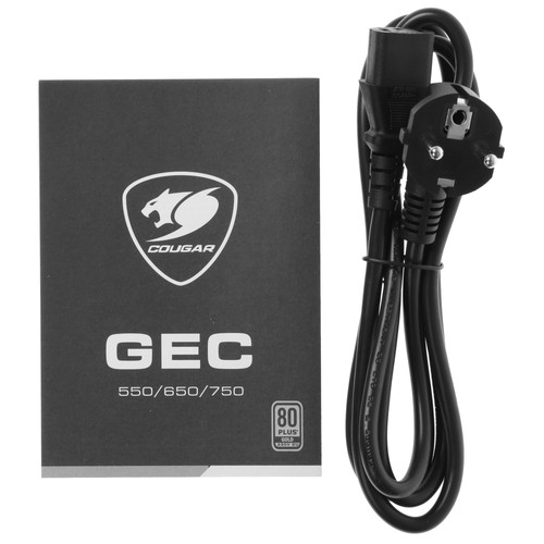 Купить Блок питания Cougar GEC 650 [31GC065.0001P] черный  4851661. Характеристики, отзывы и цены в Донецке