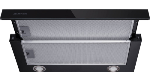 Купить Вытяжка телескопическая Meferi SLIDEBOX60BK GLASS ULTRA черный/черный  9202542. Характеристики, отзывы и цены в Донецке