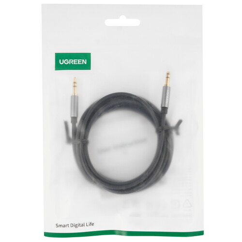 Купить Кабель   Ugreen 3.5 mm jack - 3.5 mm jack черный  9154917. Характеристики, отзывы и цены в Донецке
