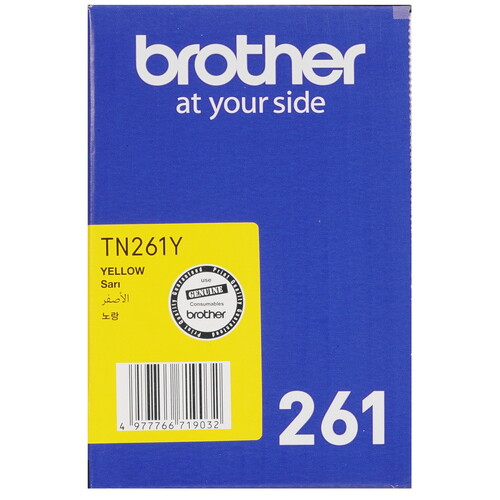 Купить Картридж лазерный Brother TN-261Y желтый  5607595. Характеристики, отзывы и цены в Донецке