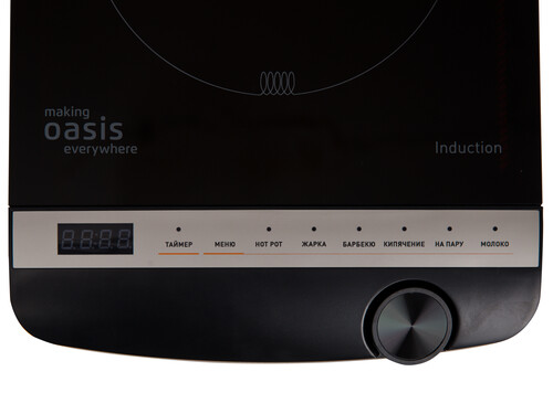 Купить Плита компактная электрическая Oasis РI-B3SK черный  9979889. Характеристики, отзывы и цены в Донецке
