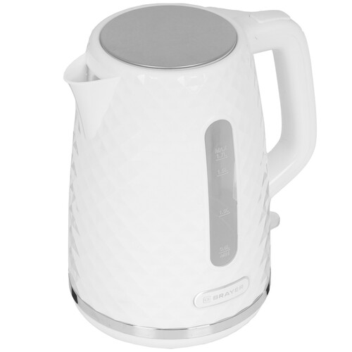 Купить Электрочайник BRAYER BR6104WH белый  9211251. Характеристики, отзывы и цены в Донецке