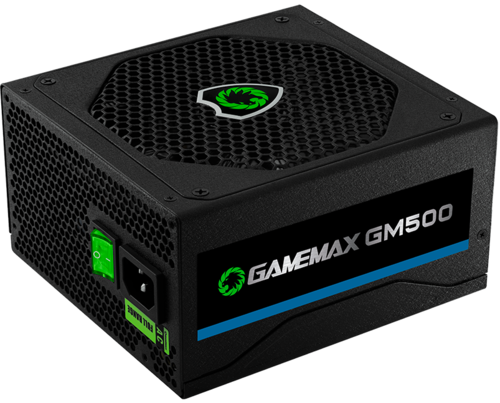 Купить Блок питания GameMax GM-500  черный  5370833. Характеристики, отзывы и цены в Донецке